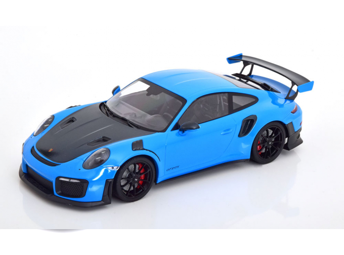 PORSCHE 911 (991 II) GT2 RS (2018), blue grey