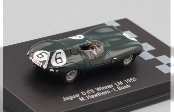 JAGUAR D №6 Winner Le Mans M.Hawthorn - I.Bueb (1955), green