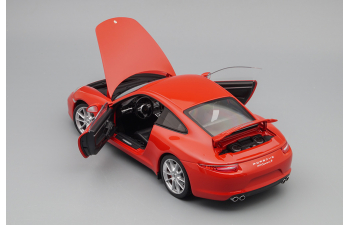 PORSCHE 911 Carrera S (991) 2011, red