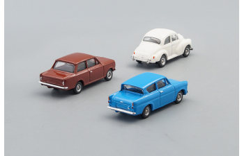 Набор моделей Morris Minor, Ford Anglia & Vauxhall Viva