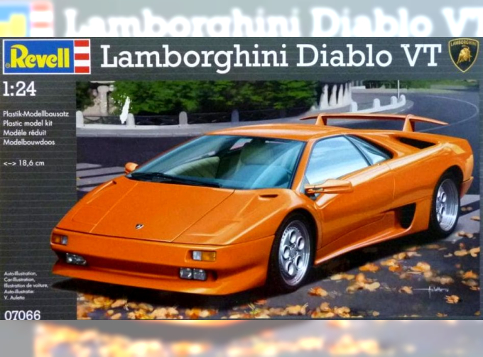 Сборная модель Легковой автомобиль Lamborghini Diablo VT