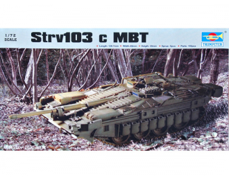 Сборная модель Танк Strv-103c