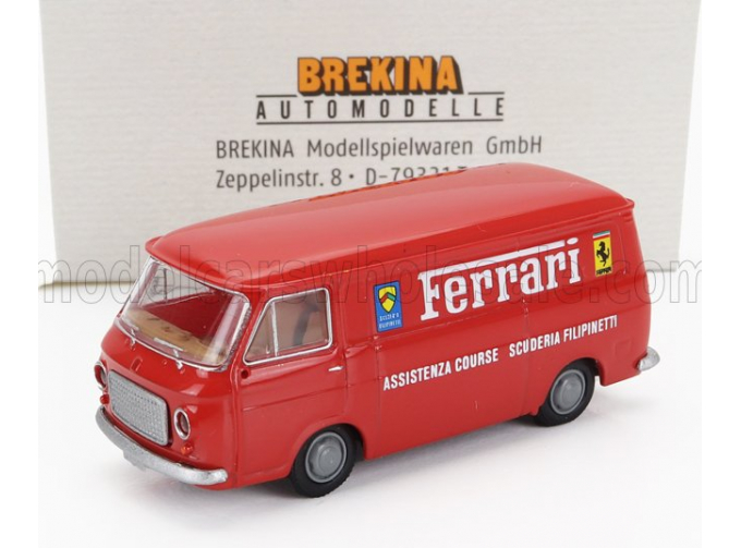 FIAT 238 Van Team Ferrari Filipinetti Assistance (1966), Red White