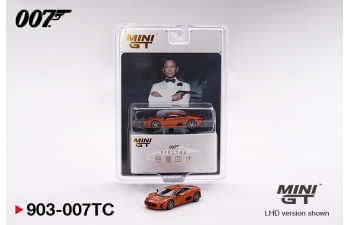 JAGUAR C-X75 "Spectre" (Traditional Chinese Poster), orange