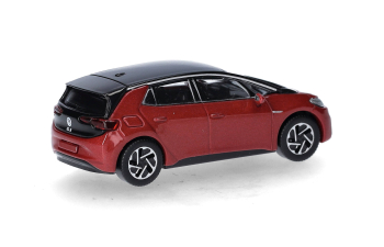 VOLKSWAGEN ID.3, красный с черным