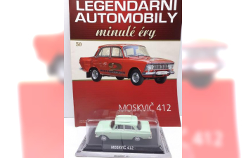 МОСКВИЧ 412, Legendarni automobily minule ery 50