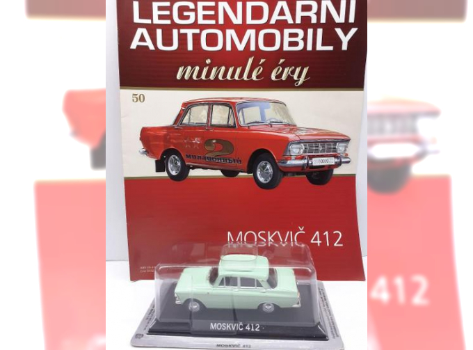 МОСКВИЧ 412, Legendarni automobily minule ery 50