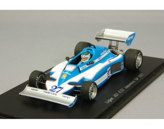 LIGIER JS7 No.27 Japanese GP Jean-Pierre Jarier FI (1977), blue