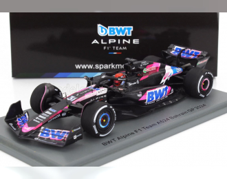 ALPINE F1 A524 Team Bwt Alpine №31 Bahrain Gp (2024) Esteban Ocon, Black Blue Pink