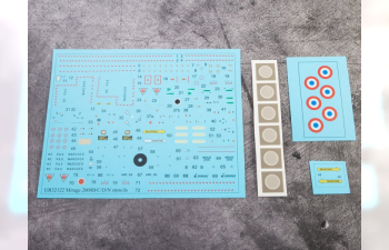 Декаль для Dassault Mirage 2000 B/C/D/N