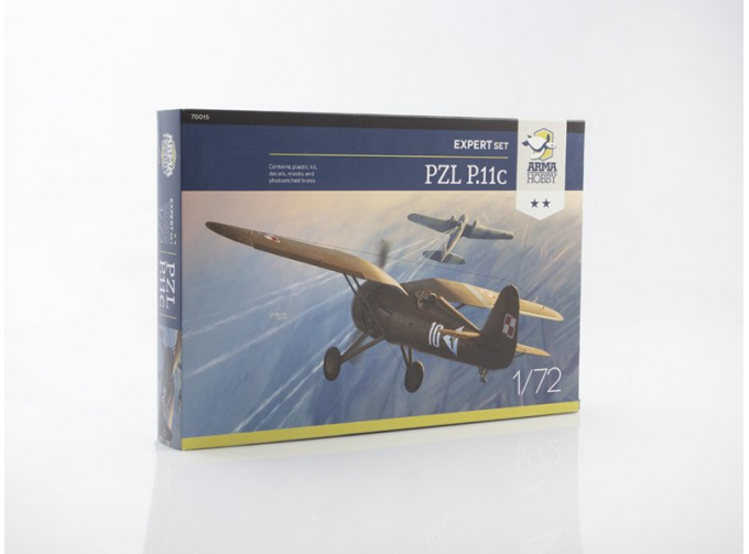 Сборная модель PZL P.11c Expert Set