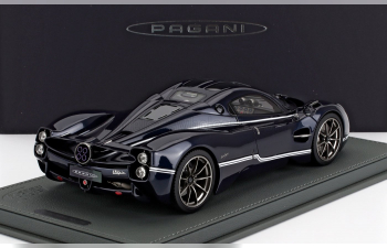 PAGANI Utopia (2022) - Con Vetrina - With Showcase, Blue Midnight Glossy