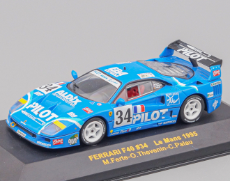 (Б/У) FERRARI F40 34 Le Mans #34 (1995), blue