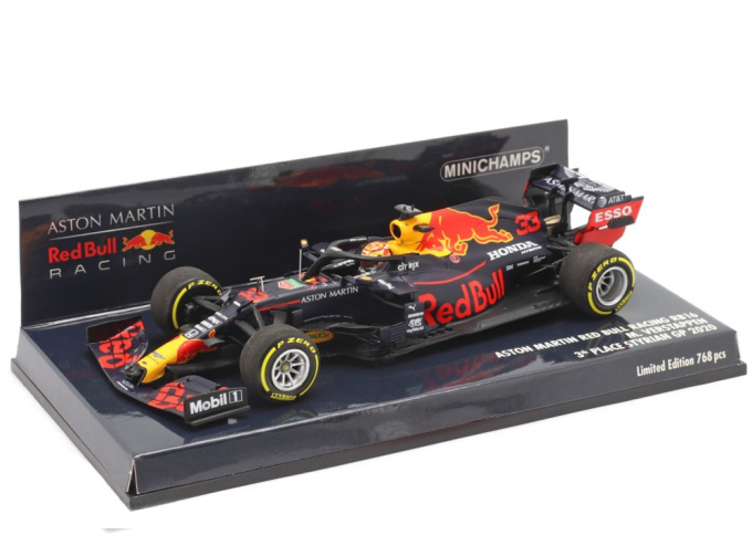 ASTON MARTIN RED BULL RACING RB16 - MAX VERSTAPPEN - 3RD PLACE STYRIAN GP 2020