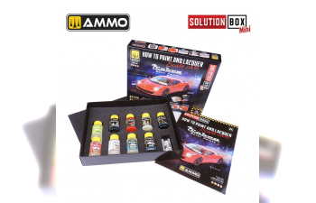 Набор SOLUTION BOX – Как окрашивать и покрывать лаком масштабные автомобили / SOLUTION BOX – How to Paint and Lacquer scale cars