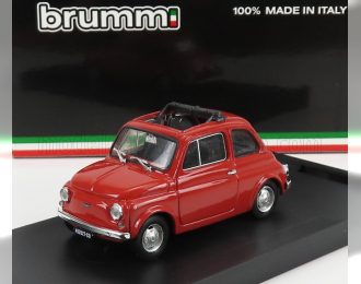 FIAT 500r Tetto Aperto - Open (1972), Rosso Corallo