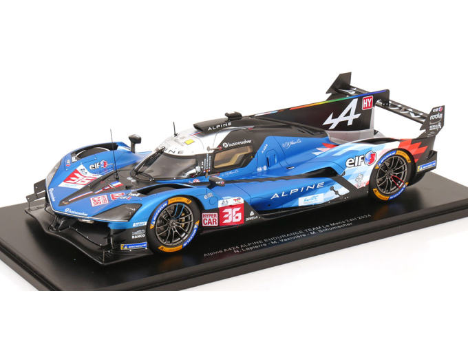 ALPINE A424 №36 24h Le Mans, Lapierre/Vaxiviere/Schumacher (2024)