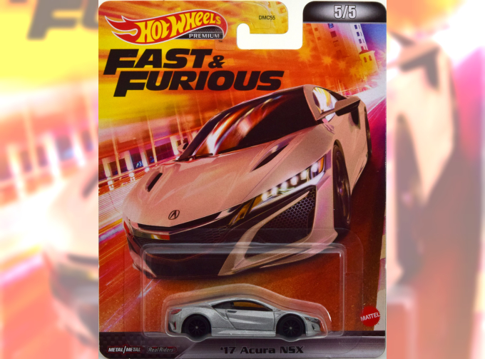 HONDA Acura NSX Fast Furious (2017), silver/grey metallic