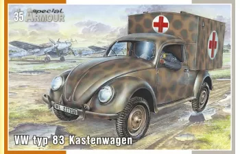 Сборная модель VOLKSWAGEN typ 83 Kastenwagen