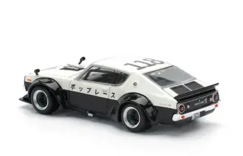 NISSAN Skyline GT-R V8 Drift KPGC110 Kenmeri *NPA Style*, black/white