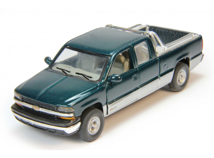 CHEVROLET Silverado Pick Up (1999), green