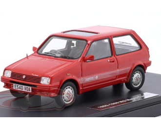 MG Metro Turbo (1985), red