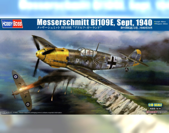 Сборная модель Messerschmitt Bf109E, Sept, 1940