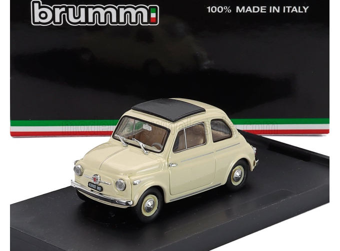 FIAT 500 Nuova Chiusa Closed (1959), Ivory - Avorio