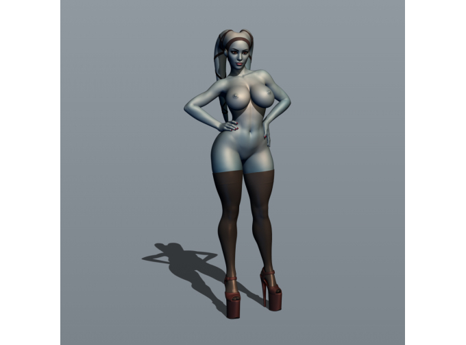 Фигурка Эйла Секура, окрашенная