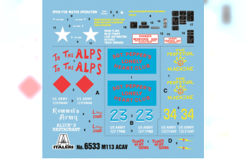 Сборная модель БТР M113ACAV