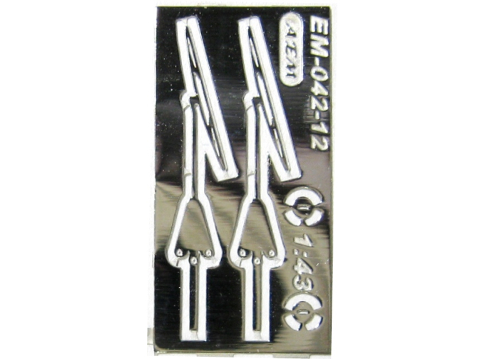 Фототравление дворники 3D Минский 5335