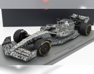 ALFA ROMEO F1 C42 Team Orlen Racing №88 Test Barcelona (2022) Robert Kubica - Con Vetrina - With Showcase - Special Box, White Black