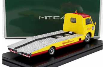 ALFA ROMEO A12 (f12) Carro Attrezzi Seconda Serie (1977) - Tow Truck - Abschleppwagen - Depanneuse, Yellow Red