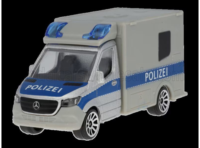 MERCEDES BENZ Sprinter Van Polizei (2018), Silver Blue