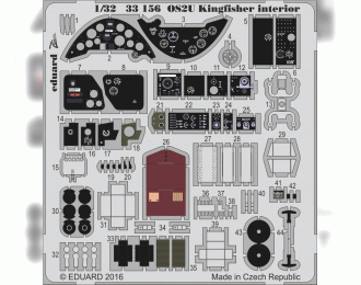 Фототравление для OS2U Kingfisher interior