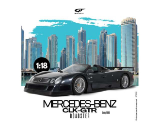 MERCEDES-BENZ CLK-GTR Roadster (1999), grey