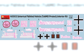 Сборная модель Сферическая боевая военная машина / Spherical Fighting Military Vehicle