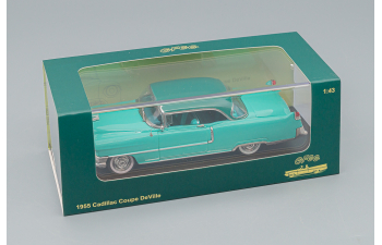 CADILLAC Coupe Deville (1955), green / dark green