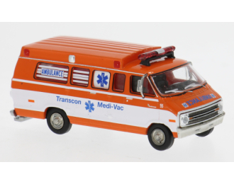 Dodge B 200 Ambulance, 1975, Transcon