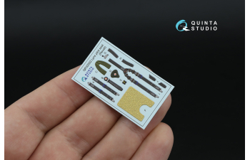 3D Декаль интерьера кабины Lynx Mk8 (Revell)