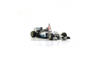 Mercedes-Benz F1 W05 Hybrid #44 Winner Abu Dhabi GP 2014 Lewis Hamilton, World Champion Edition