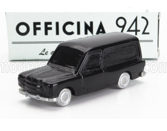 FIAT 1400 Van Carrozzeria Riva Hearse - Carro Funebre - Funeral Car (1950), Black