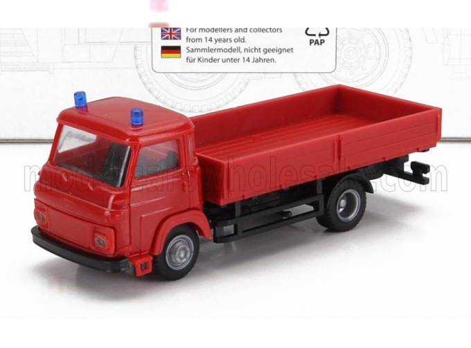 ALFA ROMEO A19 Truck Cassonato Sponde Basse (1973), Red