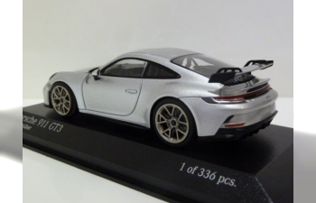 PORSCHE 992 GT3 (2020), GT silver