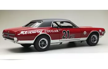 MERCURY Cougar Racing №21 Marty Beaulieu (1967), red