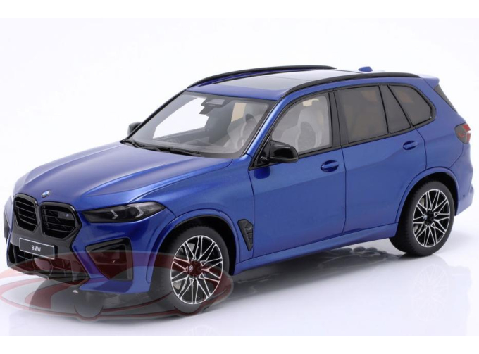 BMW X5 M Competition (2023), Marina Bay blue metallic