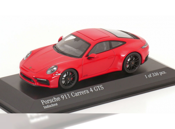 PORSCHE 911 (992) Carrera 4 GTS (2021), red