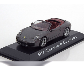 PORSCHE 911 Carrera 4 Cabrio (991II), achat grau metallic