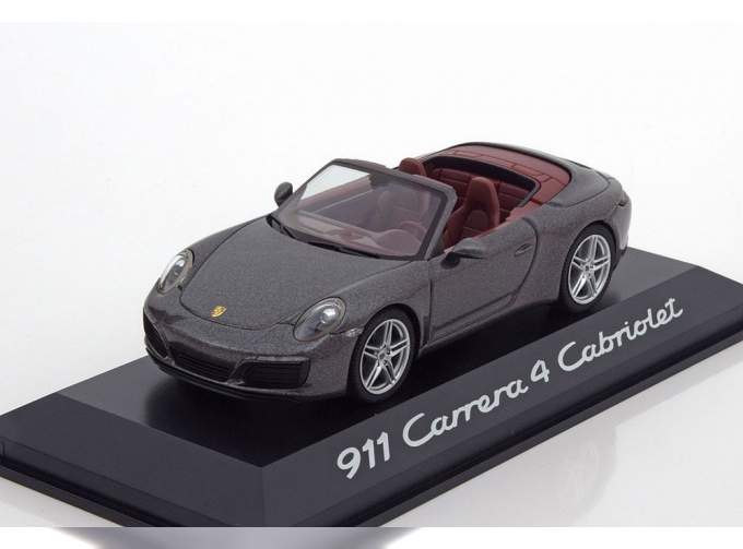 PORSCHE 911 Carrera 4 Cabrio (991II), achat grau metallic