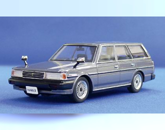 TOYOTA MARK II VAN GL YX76V (1988), dark blue / silver